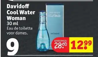 Kruidvat Davidoff Cool Water Woman 30ml aanbieding