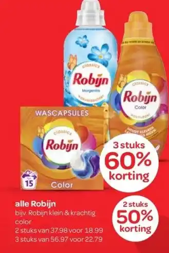 Spar alle Robijn aanbieding