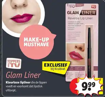 Kruidvat Kleurloze lipliner aanbieding
