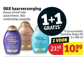 Kruidvat OGX haarverzorging aanbieding