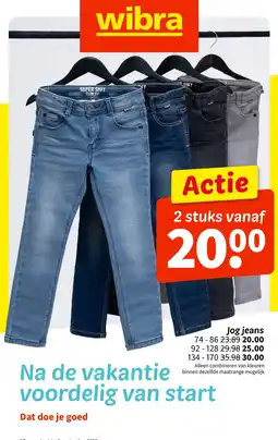 Wibra Jog jeans aanbieding