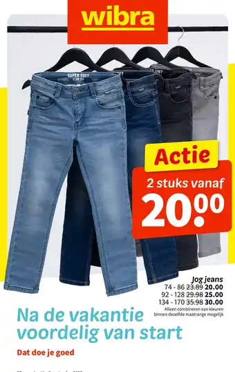 Wibra Jog jeans aanbieding