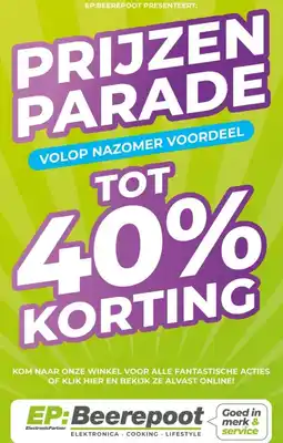 EP Beerepoot Prijzen parade aanbieding