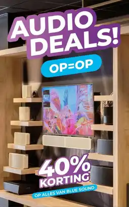 EP Beerepoot Op alles van blue sound aanbieding