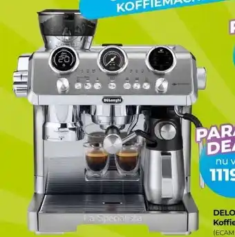 EP Beerepoot DELONGHI Koffiemachine ECAM 9885.M aanbieding
