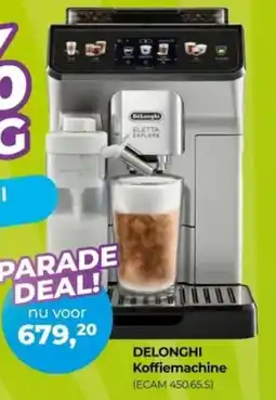 EP Beerepoot DELONGHI Koffiemachine ECAM 450.65.S aanbieding