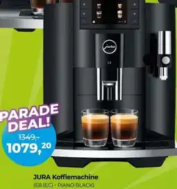 EP Beerepoot JURA Koffiemachine (E8 (EC) PIANO BLACK aanbieding