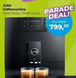 EP Beerepoot JURA Koffiemachine JURA C8 (EA) PIANO BLACK aanbieding
