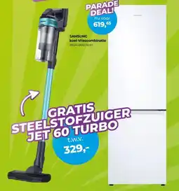 EP Beerepoot SAMSUNG koel vriescombinatie RB34C605CWW aanbieding