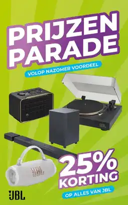 EP Beerepoot Op alles van JBL aanbieding