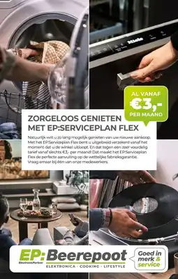 EP Beerepoot Onze service/ Serviceplan aanbieding