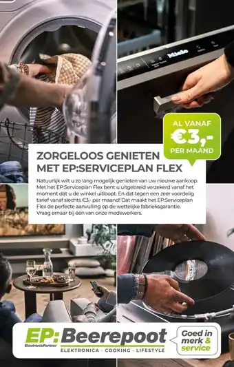 EP Beerepoot Onze service/ Serviceplan aanbieding