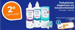 Trekpleister Trekpleister daglenzen en lenzenvloeistof aanbieding