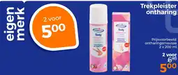 Trekpleister Trekpleister ontharing aanbieding
