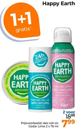 Trekpleister Happy Earth aanbieding