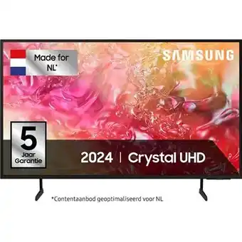 EP Samsung UE85DU7170 Crystal UHD TV (2024) aanbieding