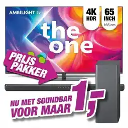 EP EP:Bundel Philips 65PUS9050 + TAB6309/10 aanbieding