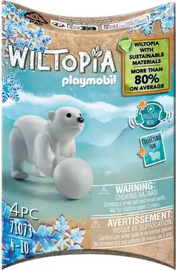 Bol.com PLAYMOBIL Wiltopia Baby ijsbeer - 71073 aanbieding