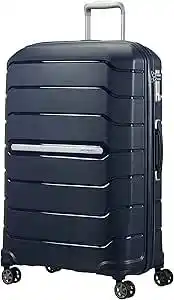 Amazon Samsonite Flux - Spinner L, Uitschuifbare koffer, 75 cm, 99/111 L, Marineblauw (Navy Blue) aanbieding
