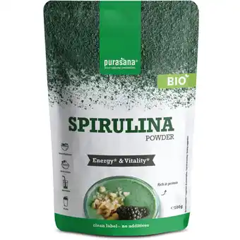 Albert Heijn Purasana Spirulina poeder aanbieding