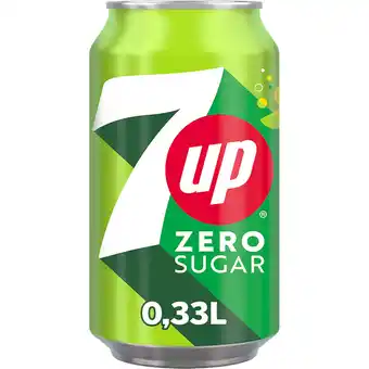 Albert Heijn 7up Zero lemon lime aanbieding