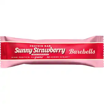Albert Heijn Barebells Protein bar sunny strawberry aanbieding