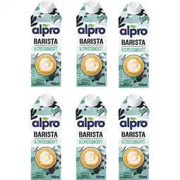 Albert Heijn Alpro Barista kokosnoot 6-pack aanbieding