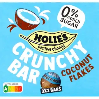 Albert Heijn Holie's Crunchy bar coconut flakes aanbieding