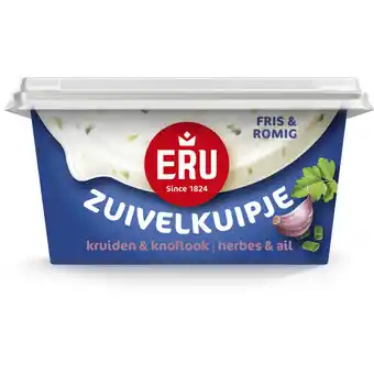 Albert Heijn Eru Zuivelkuipje kruiden & knoflook aanbieding