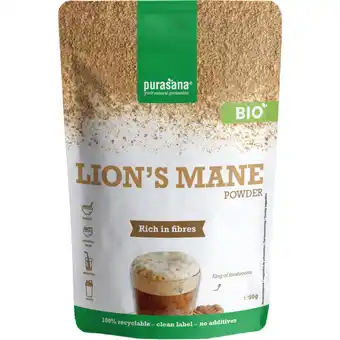 Albert Heijn Purasana Lion's mane poeder aanbieding