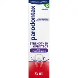 Albert Heijn Parodontax Strengthen & protect whitening aanbieding