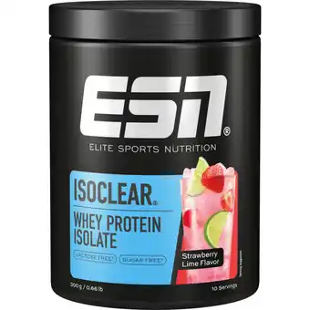 Albert Heijn ESN Isoclear whey protein strawberry lime aanbieding