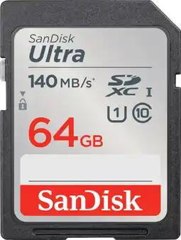 Coolblue SanDisk SDXC Ultra 64GB aanbieding