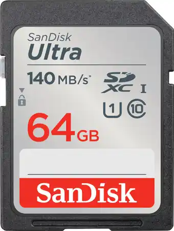 Coolblue SanDisk SDXC Ultra 64GB aanbieding