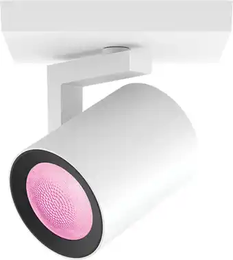 Coolblue Philips Hue Argenta Opbouwspot White and Color - Wit - 1-spots aanbieding