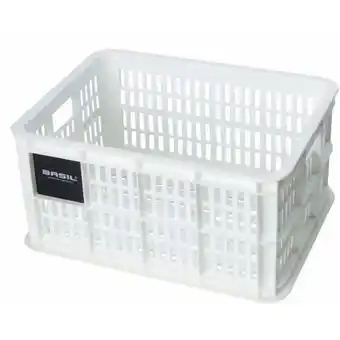 ANWB Basil Gerecyclede Fietskrat Crate S Wit aanbieding