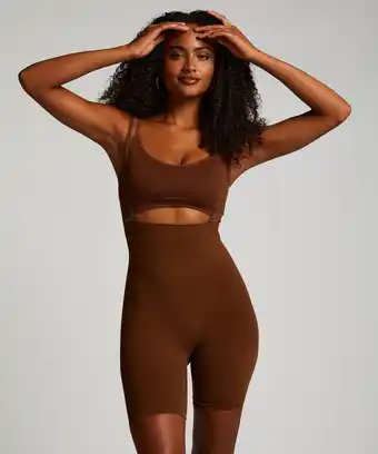 Hunkemoller Hunkemöller Naadloze corrigerende Thigh Slimmer Rood aanbieding