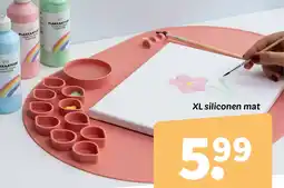 Wibra XL siliconen mat aanbieding