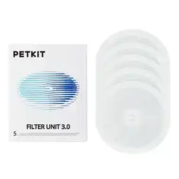 Zooplus 5x Petkit drinkfontein vervangingsfilter 3.0 kat aanbieding