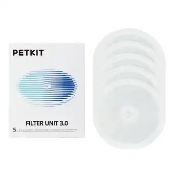 Zooplus 5x Petkit drinkfontein vervangingsfilter 3.0 kat aanbieding
