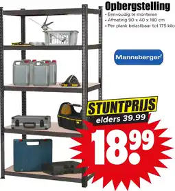 Dirk Opbergstelling aanbieding