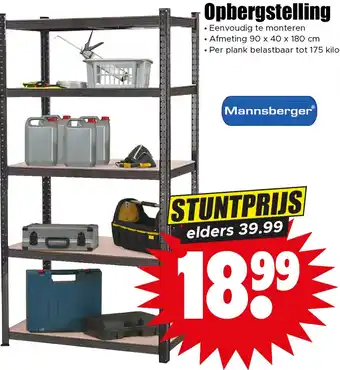 Dirk Opbergstelling aanbieding
