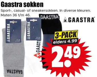 Dirk Gaastra sokken aanbieding