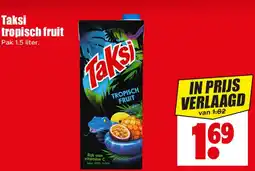 Dirk Taksi tropisch fruit aanbieding