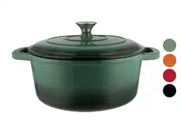 Lidl SILVERCREST Gietijzeren pan 28 cm 5,6 L aanbieding