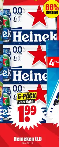 Dirk Heineken 0.0 aanbieding