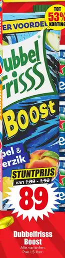 Dirk Dubbelfrisss Boost aanbieding