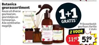 Kruidvat Botanica geurassortiment aanbieding