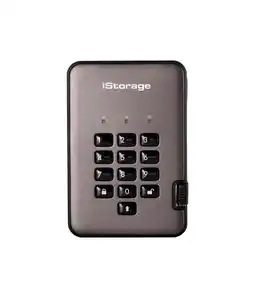 Bol.com iStorage diskAshur PRO2 1000GB Zwart Grafiet externe harde schijf aanbieding