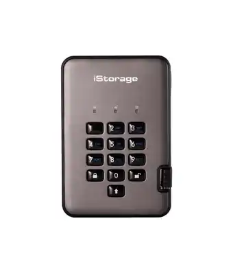 Bol.com iStorage diskAshur PRO2 1000GB Zwart Grafiet externe harde schijf aanbieding
